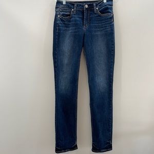 Silver Jeans Co. straight leg dark wash jean